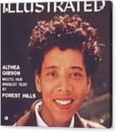 Althea Gibson, 1956 Us National Championships Sports Illustrated Cover Acrylic Print