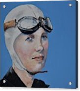 Amelia Earhart Acrylic Print