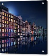 Amsterdam Windows Colors Acrylic Print
