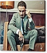 Andrew Lincoln - Portrait Session Acrylic Print