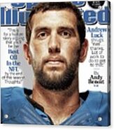 Andrew Luck Best Qb In The Nfl Sports Illustrated Cover Acrylic Print