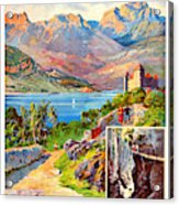 Annecy Lake Acrylic Print