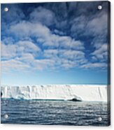 Antarctic Nature Iceberg In South Acrylic Print