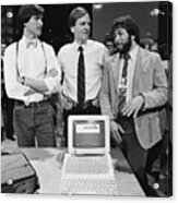 Apple Computer President And Co-founders Acrylic Print