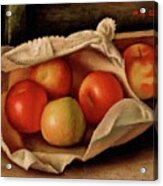 Apples In A Bag Acrylic Print