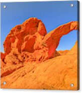 Arch Rock Valley Of Fire Acrylic Print