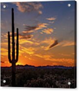 Arizona Sunset Acrylic Print