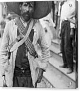 Armed Mexican Rebel Acrylic Print