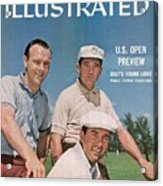 Arnold Palmer, Ken Venturi, And Dow Finsterwald, Golf Sports Illustrated Cover Acrylic Print