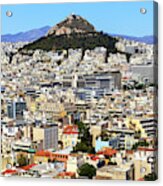 Athens City View Greece Acrylic Print