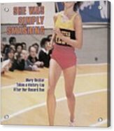 Athletics West Mary Decker, 1980 Millrose Games Sports Illustrated Cover Acrylic Print