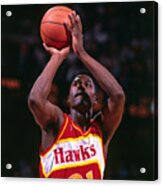 Atlanta Hawks Dominique Wilkins Acrylic Print