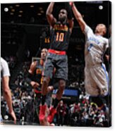 Atlanta Hawks V Brooklyn Nets Acrylic Print