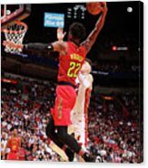 Atlanta Hawks V Miami Heat Acrylic Print