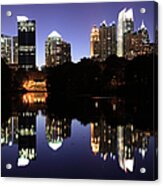 Atlanta Skyline, Georgia Acrylic Print