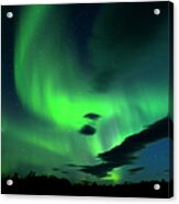 Aurora Borealis,iceland Acrylic Print