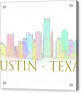 Austin Skyline Acrylic Print