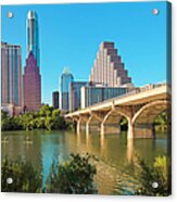 Austin Texas Cityscape Skyline Acrylic Print