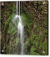 Austria, Styria, View Of Waterfall In Acrylic Print
