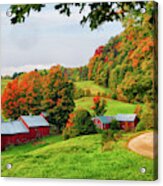 Autumn 2010 At Jenne Farm Acrylic Print