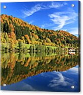 Autumn In Bavaria Acrylic Print