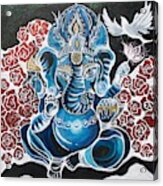 Baby Ganesha Acrylic Print