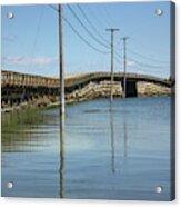 Bailey Island Bridge - Harpswell Maine USA Acrylic Print