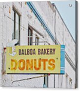 Balboa Bakery Donuts Acrylic Print