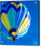 Balloon Blue Acrylic Print