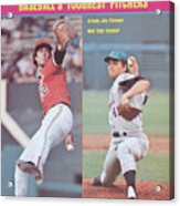 Baltimore Orioles Jim Palmer And New York Mets Tom Seaver Sports Illustrated Cover Acrylic Print