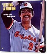 Baltimore Orioles Reggie Jackson Sports Illustrated Cover Acrylic Print