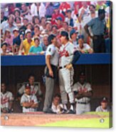Baseball Argument Between Mark Acrylic Print