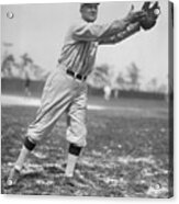 Baseball Player Ty Cobb Acrylic Print