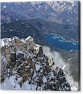 Bavarian Alps Overlook Acrylic Print