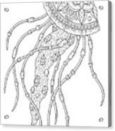 Bc Jellyfish Acrylic Print