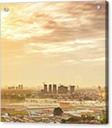 Beijing Cityscape Panorama Acrylic Print