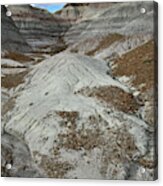 Bentonite Dunes Of Blue Mesa Acrylic Print