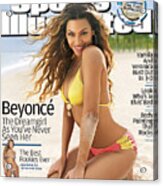 Beyonce Swimsuit 2007 Sports Illustrated Cover Acrylic Print