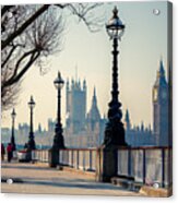 Big Ben And Houses Of Parliament Acrylic Print