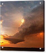 Blazing Acrylic Print