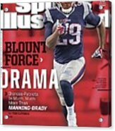 Blount Force Drama Broncos - Patriots Is Much, Much More Sports Illustrated Cover Acrylic Print