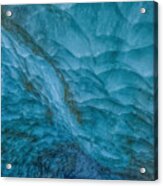 Blue Ice Cave Acrylic Print