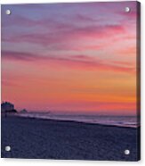 Boardwalk Sunrise Acrylic Print