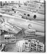 Boeing Assembly Floor Acrylic Print