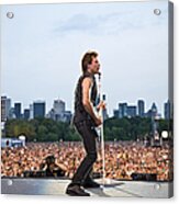 Bon Jovi Performs On The Great Lawn In Acrylic Print