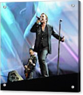 Bono And The Edge During U2 Joshua Tree Tour 2017 New Orleans Superdome Acrylic Print