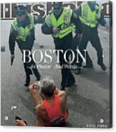 Boston Bombing Sports Illustrated Cover Acrylic Print