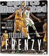 Boston Celtics Vs Los Angeles Lakers Sports Illustrated Cover Acrylic Print