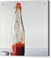 Bottle Of Ketchup Acrylic Print