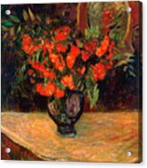 Bouquet, 1884. Artist Paul Gauguin Acrylic Print